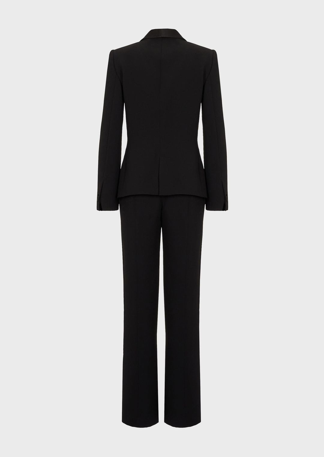 solovedress 2 Piece Business Casual Shawl Lapel Women's Suit (Blazer+Pants)