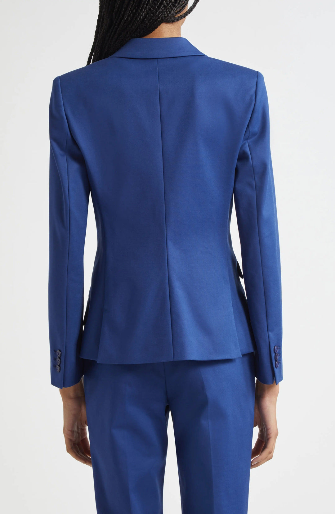 solovedress 2 Piece Double Button Business Casual Women Suit (Blazer+Pants)