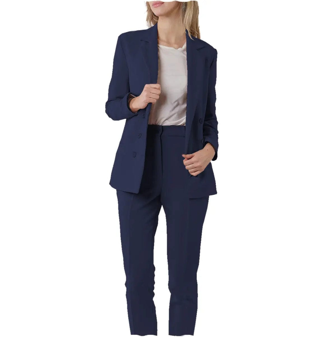 solovedress 2 Pieces Notch Lapel Women Suit