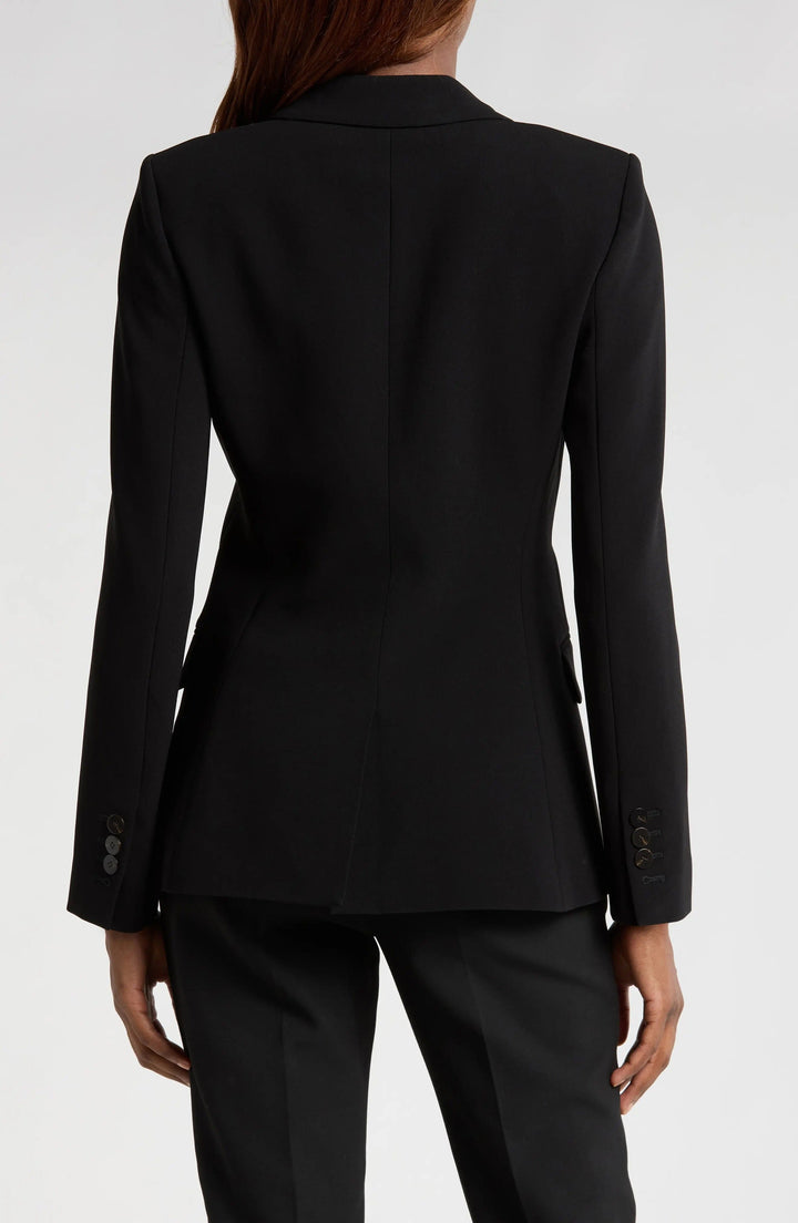 solovedress Black 2 Piece Single Button Business Casual Women Suit