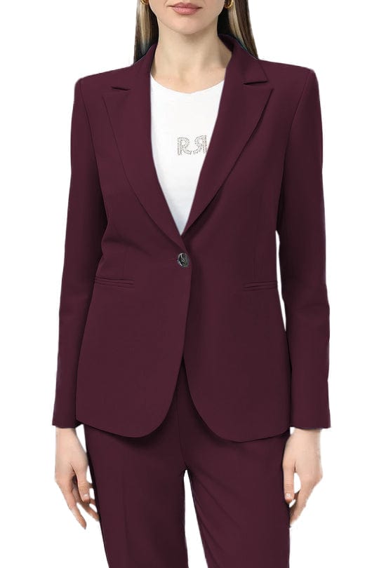 solovedress Business Casual 2 Piece Peak Lapel Women's Suit (Copy)