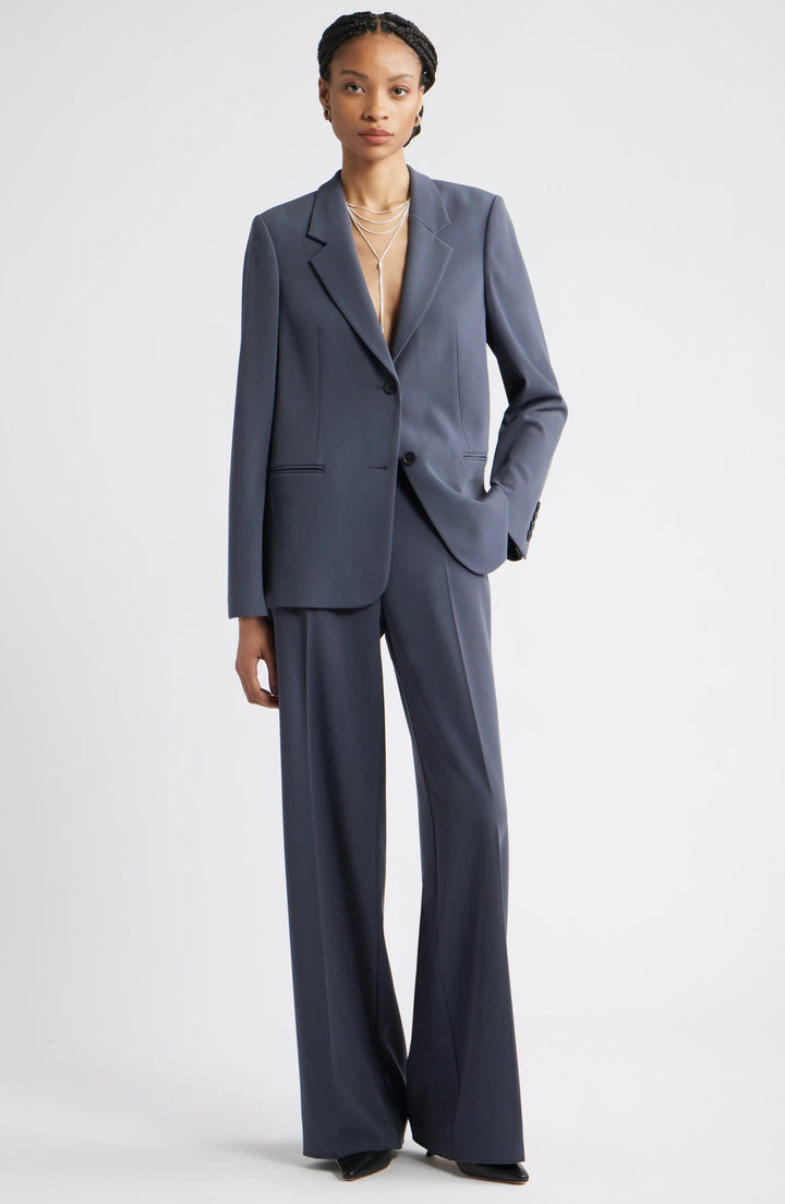 solovedress Grey Ebony Women Suit 2 Piece (Blazer+Pants)