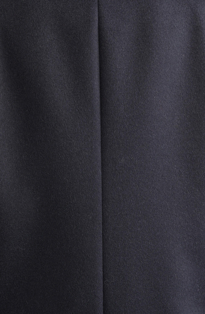 solovedress Navy Tweed Double Breasted Women's Blazer