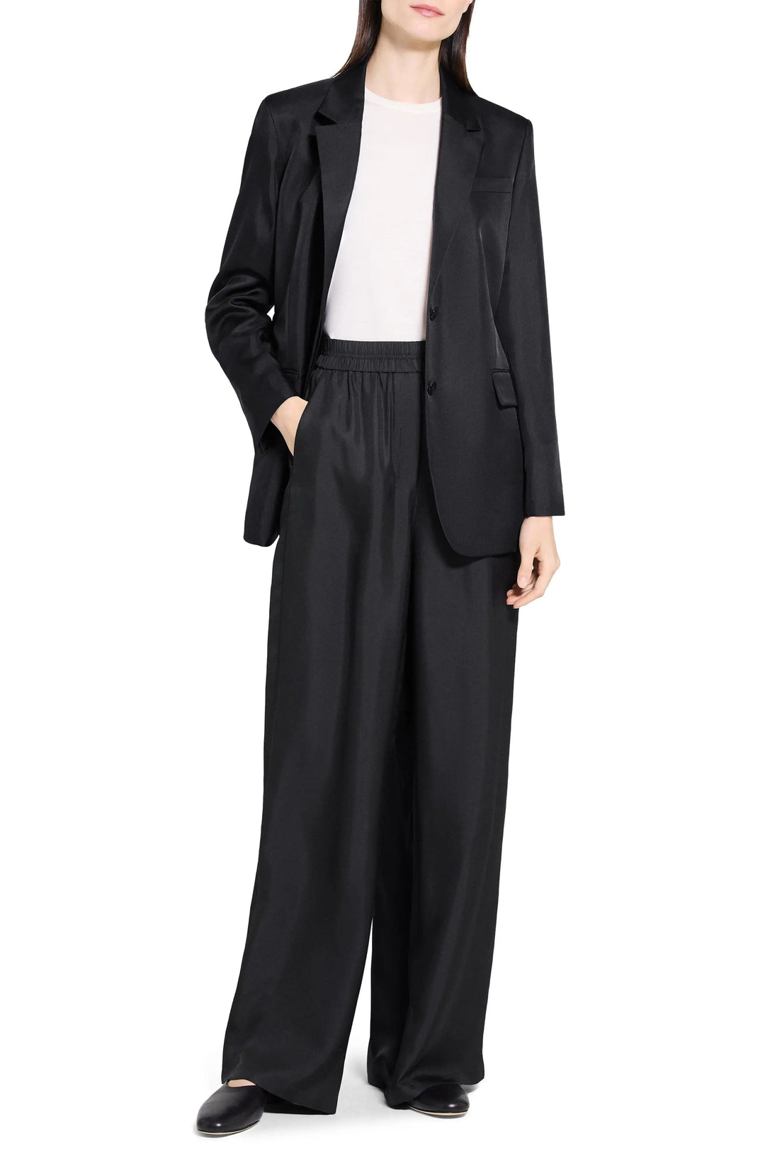solovedress SoloveDrees Black Women's Suit 2-Piece Blazer & Pants