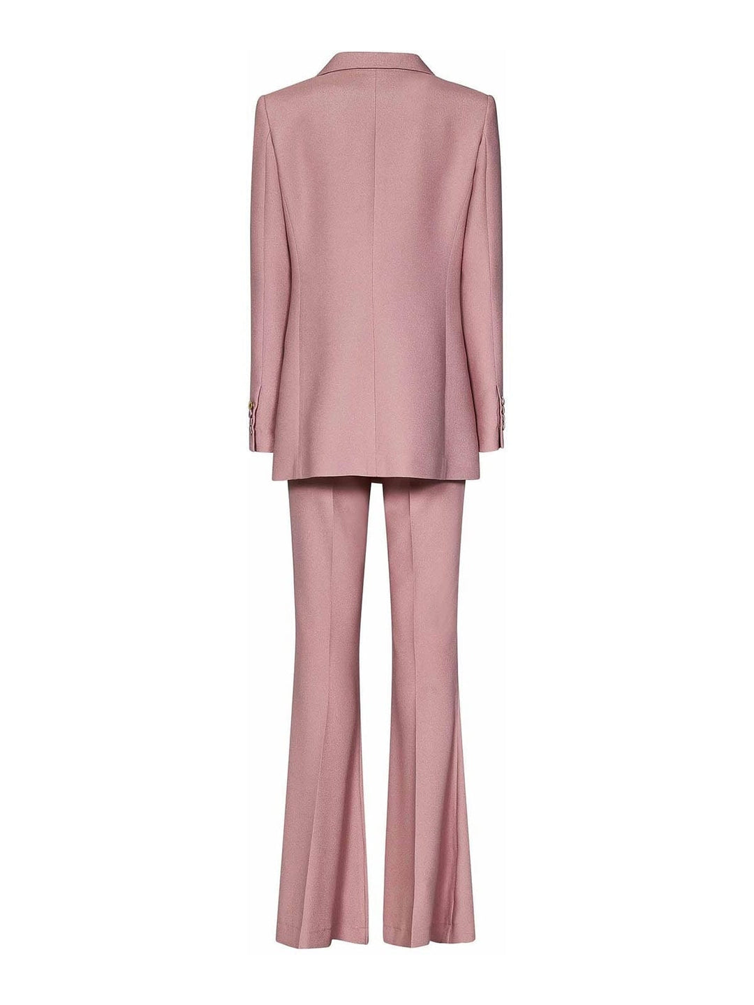 solovedress SoloveDress Women Lavender Double Breasted 2 Piece Suit with Peak Lapel