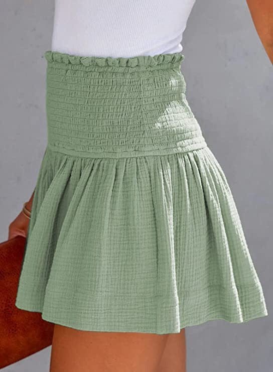 solovedress Summer Casual Beach Skirt Shorts For Women