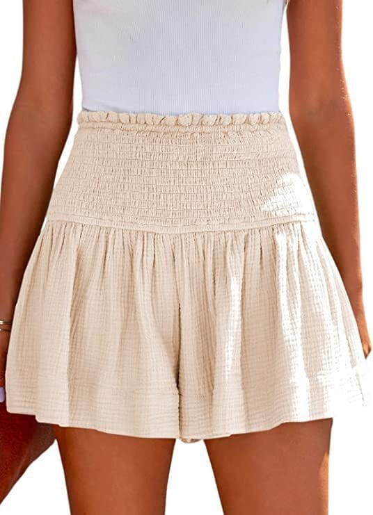 solovedress Summer Casual Beach Skirt Shorts For Women