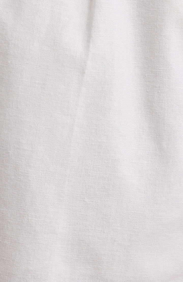 solovedress White Summer Linen Casual Women Shorts