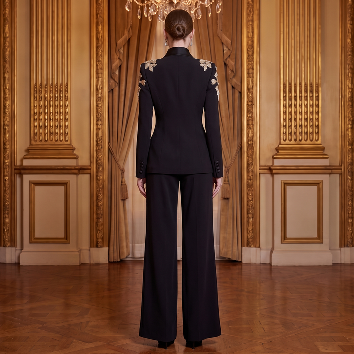 SoloveDress Diamond Suits Women&