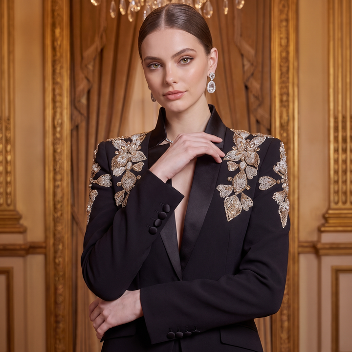 SoloveDress Diamond Suits Women&