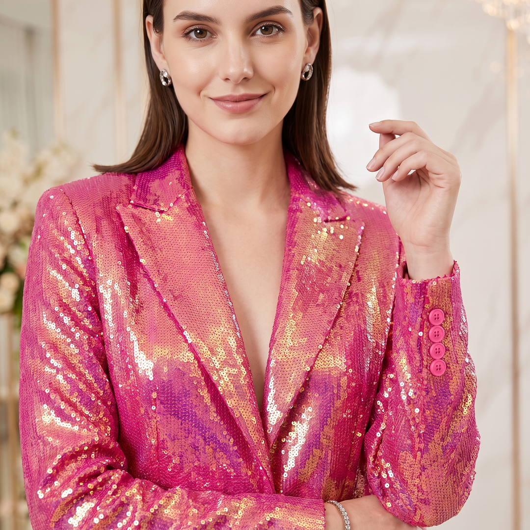 SoloveDress Sequins Women&