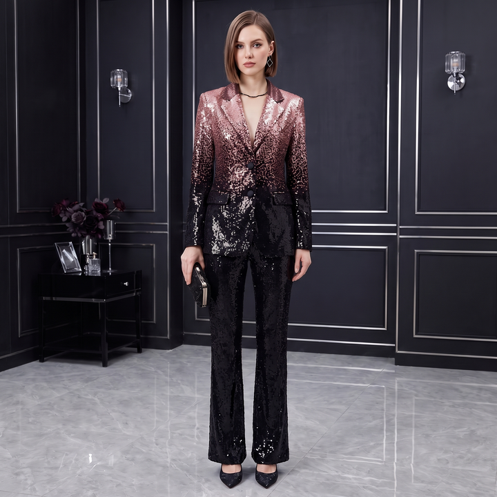 SoloveDress Sequins Women&
