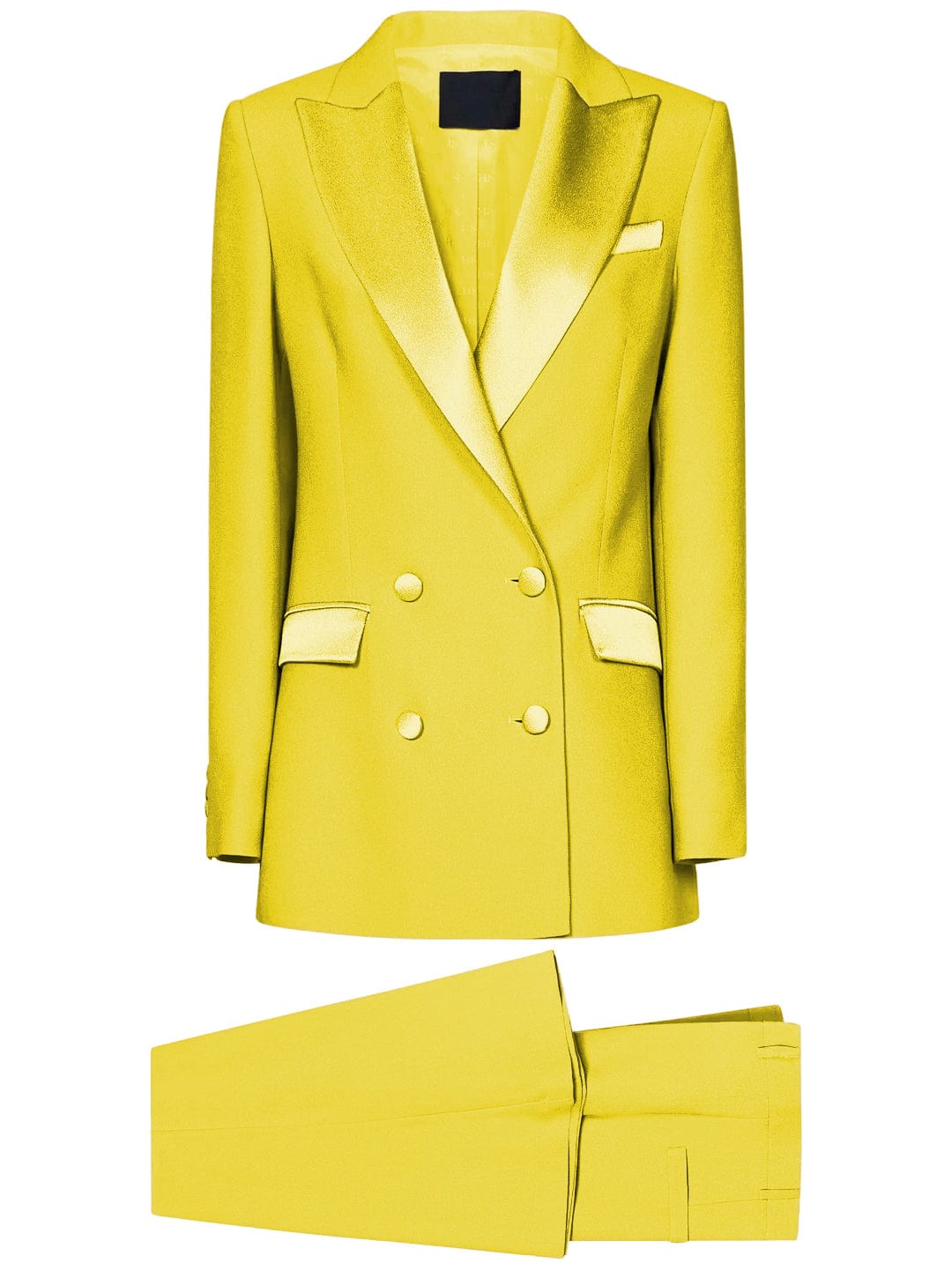 solovedress 2 Piece Double Breasted Peak Lapel Fashion Slim Women's Suit