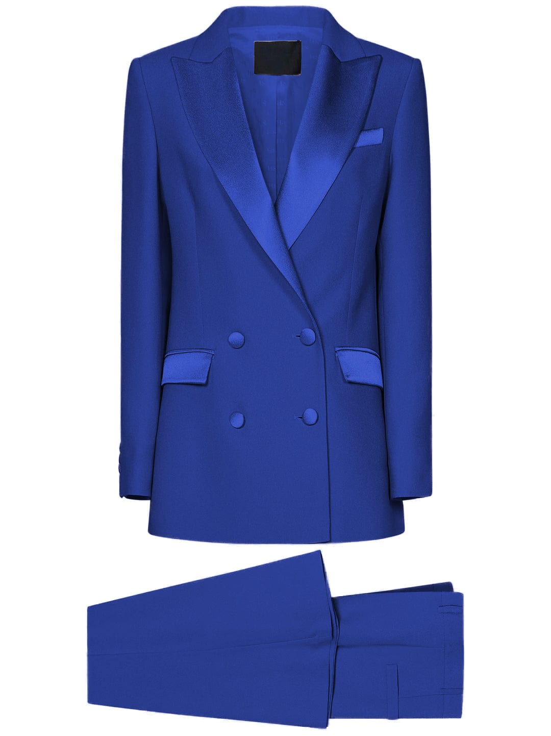 solovedress 2 Piece Double Breasted Peak Lapel Fashion Slim Women's Suit