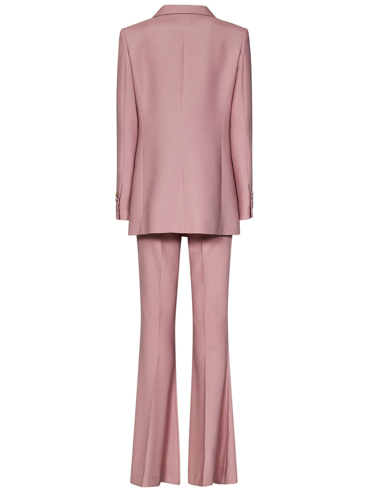 solovedress 2 Piece Double Breasted Peak Lapel Fashion Slim Women's Suit