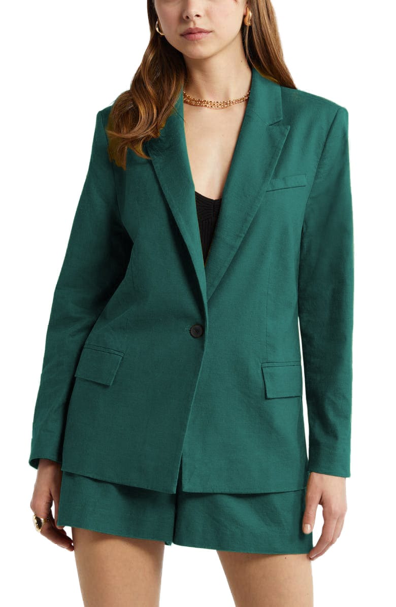 solovedress 2 Piece Fashion Slim Single Buttons Women's Suit (Blazer+Pants) (Copy)