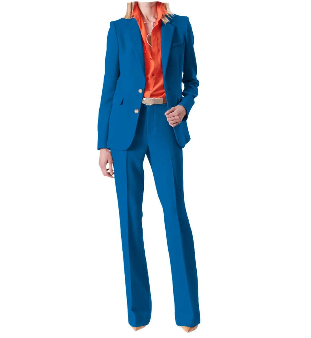 solovedress 2 piece Notch Lapel Women Suit (Blazer+Pants)