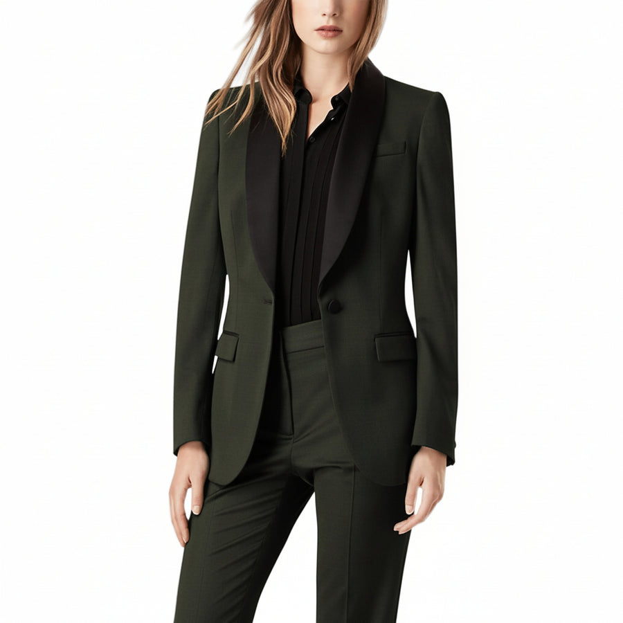 Fashion Solid Color Classic Ladies Suit main image 0