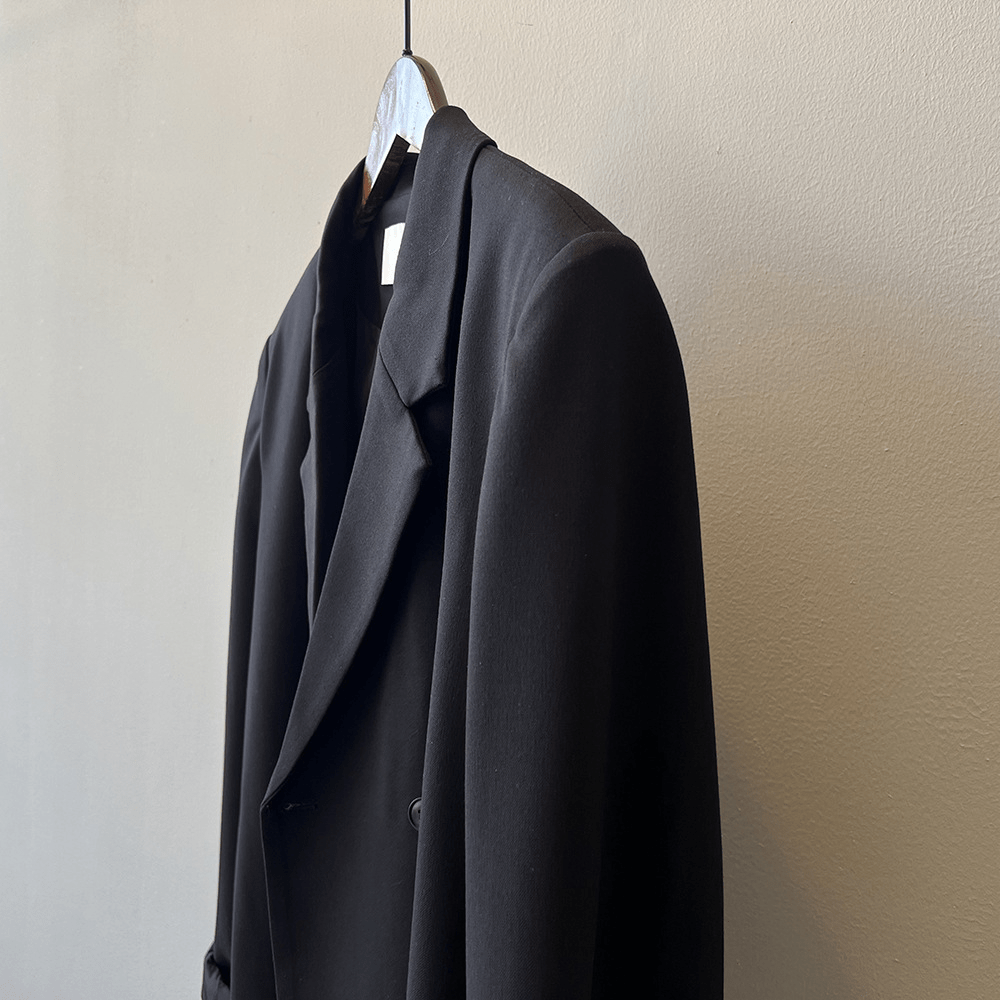 solovedress Black High-Quality Irregular Back Slit Fashionable Casual Women's Blazer