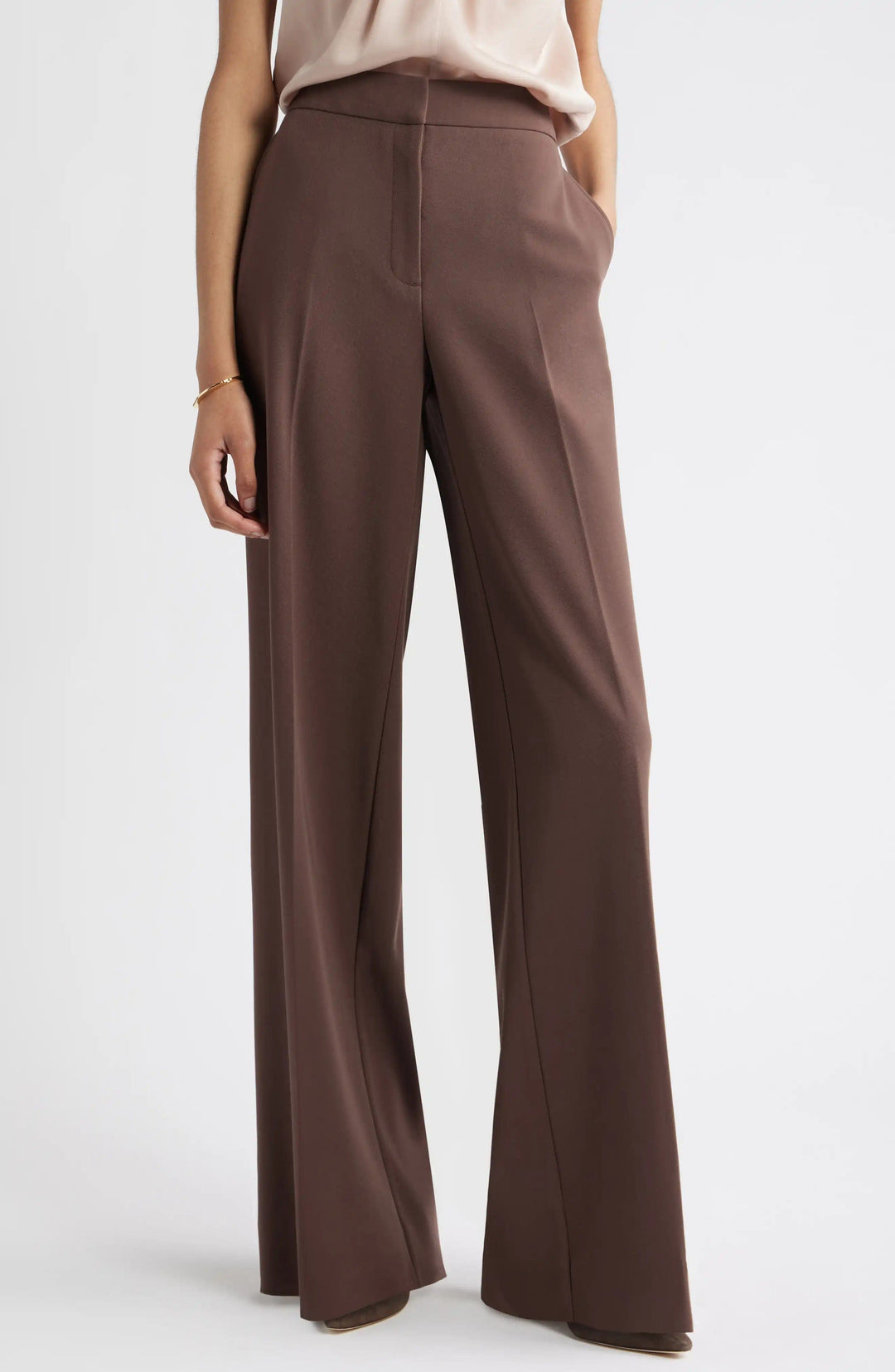 solovedress Brown Sweet Women's Suit 2 Piece (Blazer+Pants)