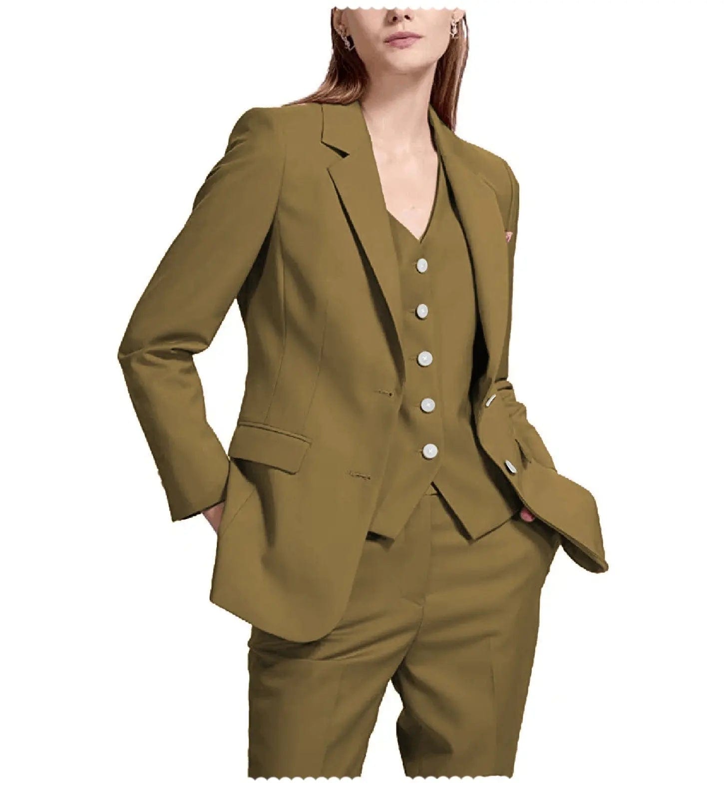 5 Business Casual Workwear Outfits with a Camel Blazer - LIFE WITH JAZZ