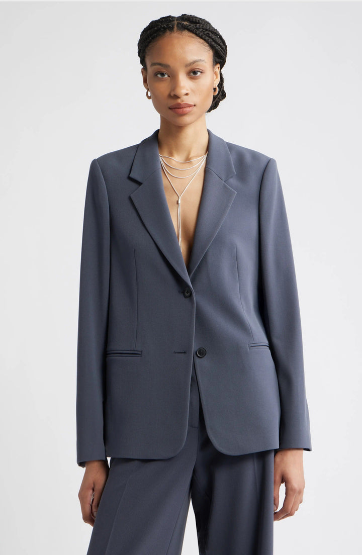 solovedress Grey Ebony Women Suit 2 Piece (Blazer+Pants)