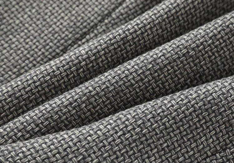 solovedress Grey Women’s Sleeveless Cropped Vest – V-Neck Single Breasted, Fully Lined