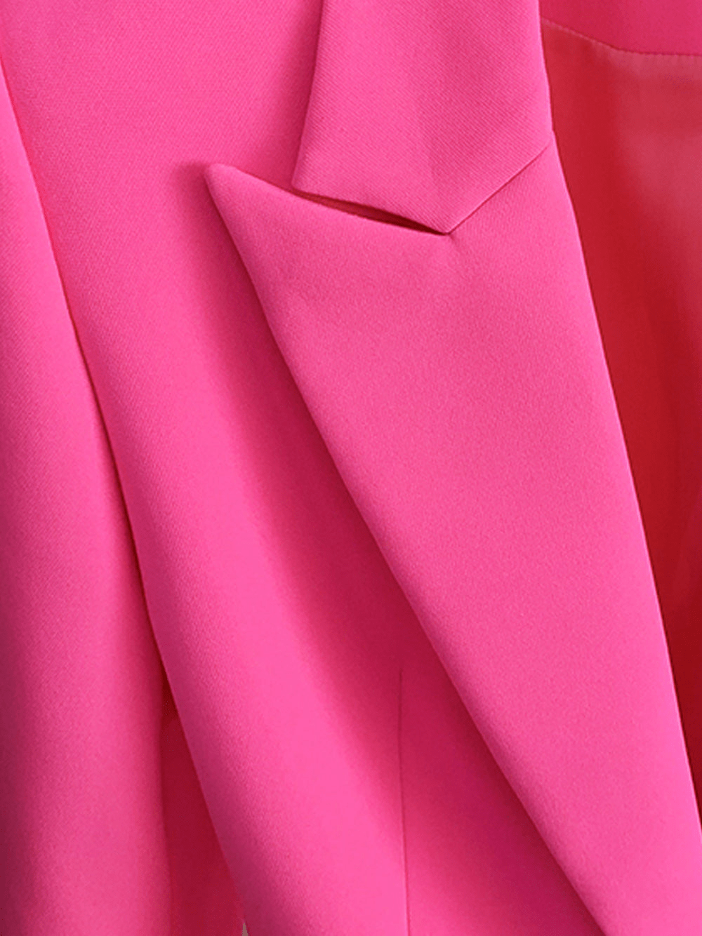 solovedress Pink 2 Piece Peak Lapel Single Breasted Slim Fit Women's Suit