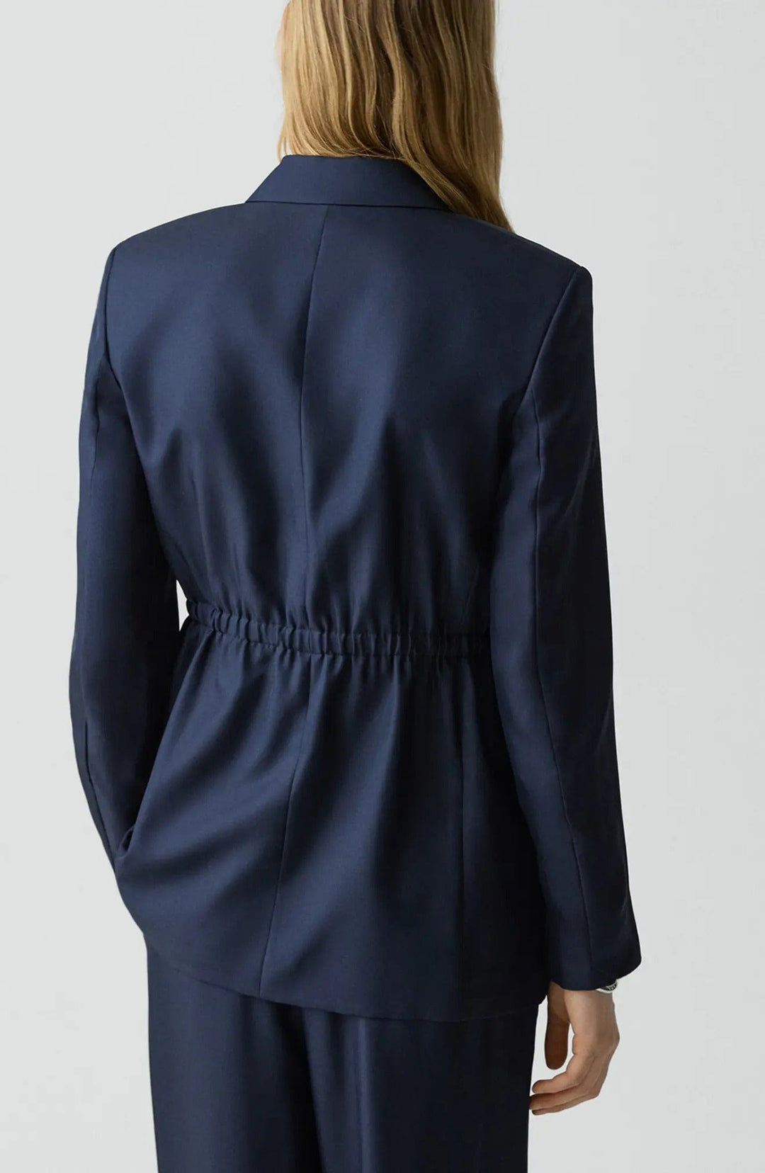 solovedress SoloveDrees Navy Women's Suit 2-Piece Blazer & Pants