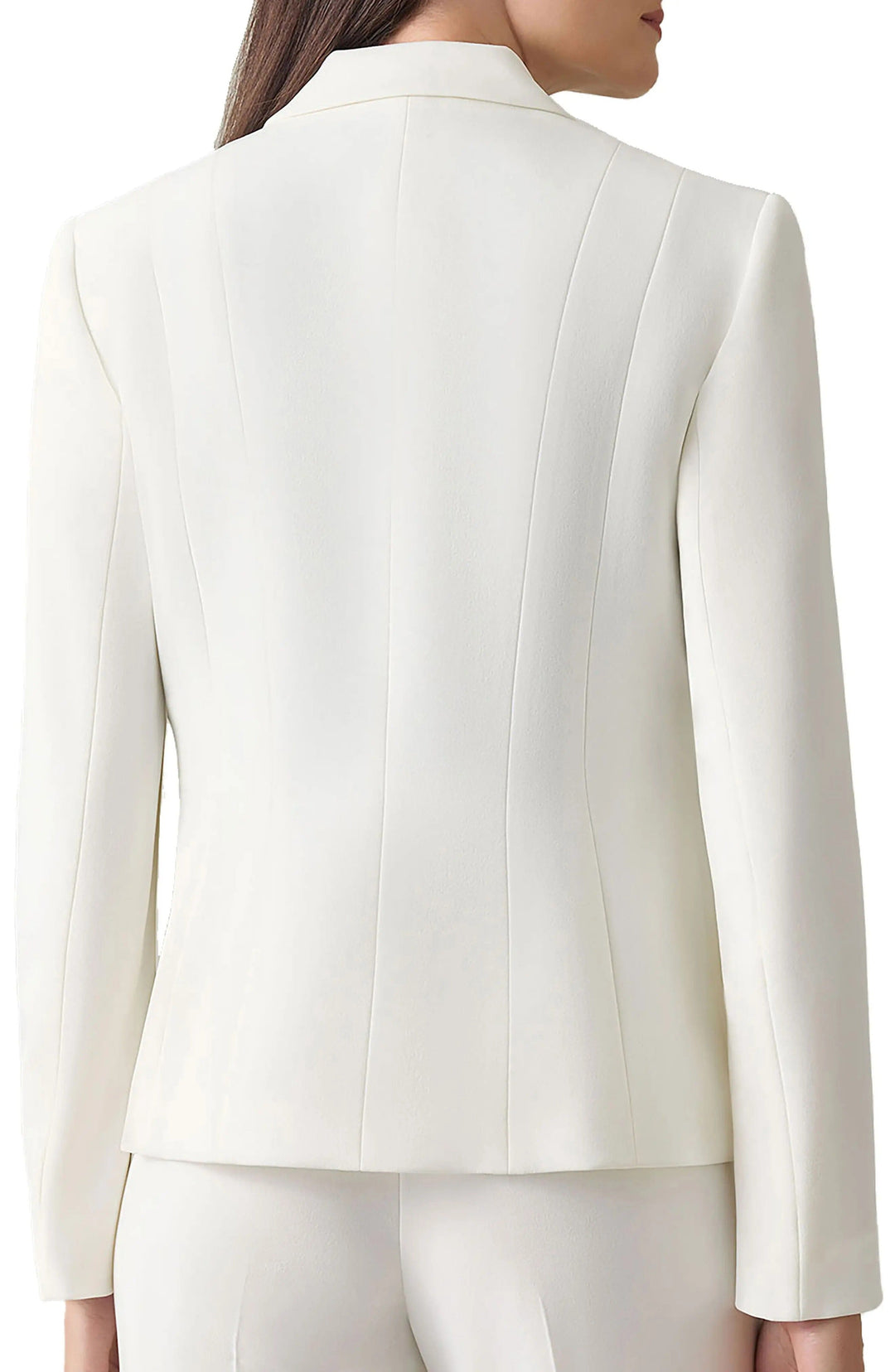 solovedress SoloveDrees White Single Button Women's Blazer
