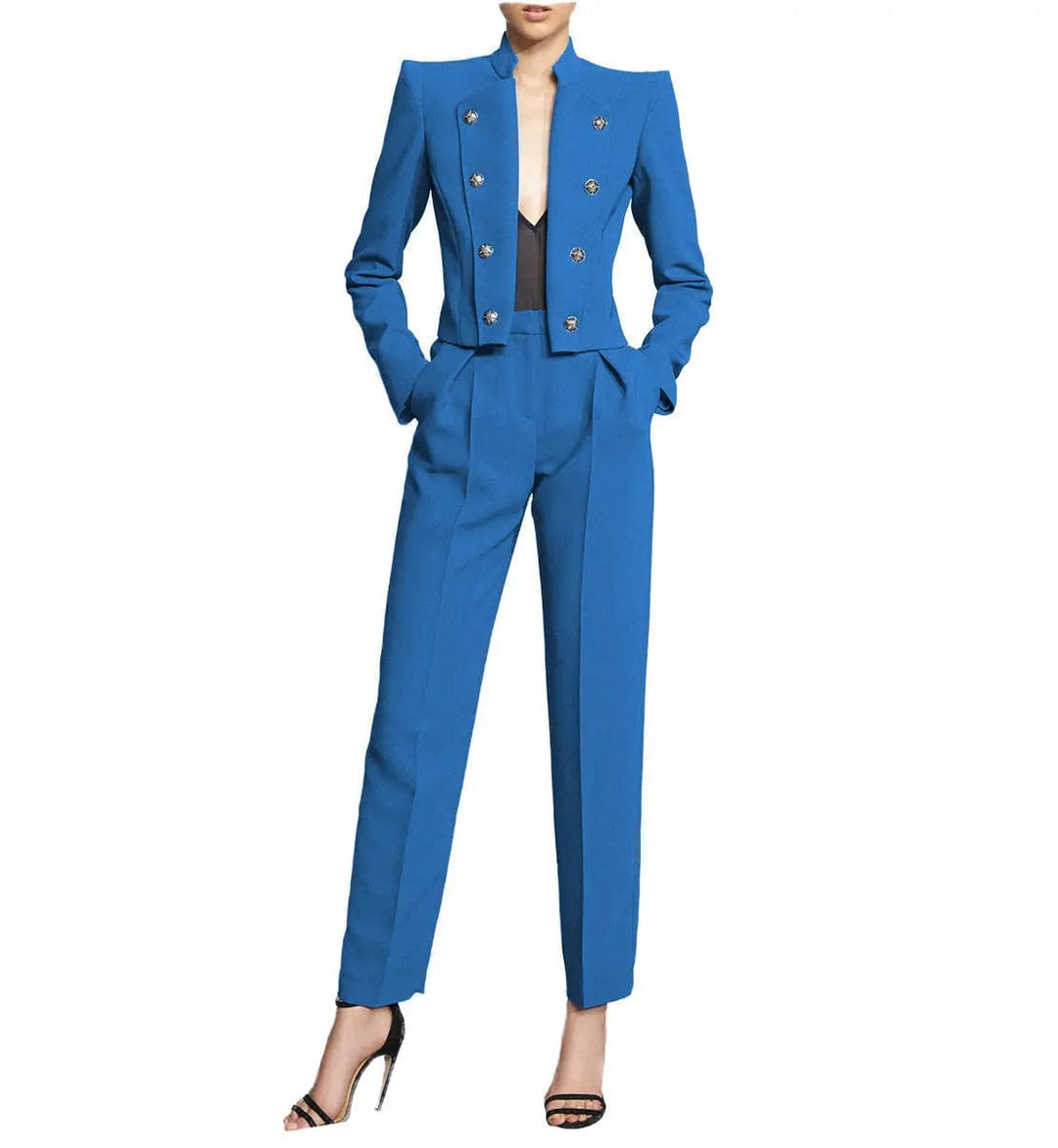 solovedress Women's 2 Piece Suit Fashion Slim Fit Blazer