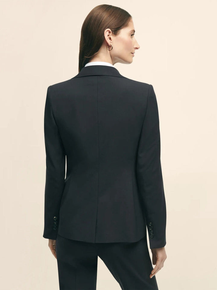 solovedress Women’s Black Two-Piece Suit – Blazer & Pants | Notch Lapel