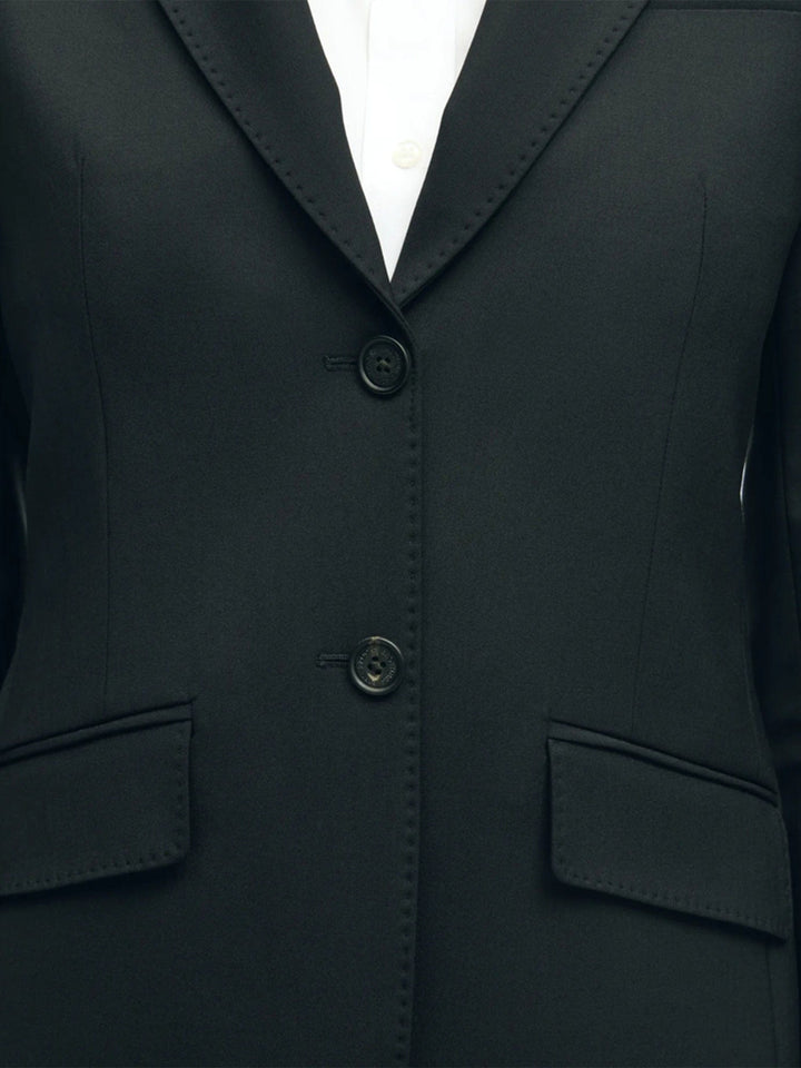 solovedress Women’s Black Two-Piece Suit – Blazer & Pants | Notch Lapel
