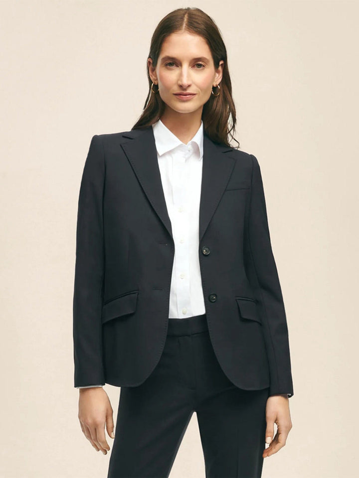 solovedress Women’s Black Two-Piece Suit – Blazer & Pants | Notch Lapel