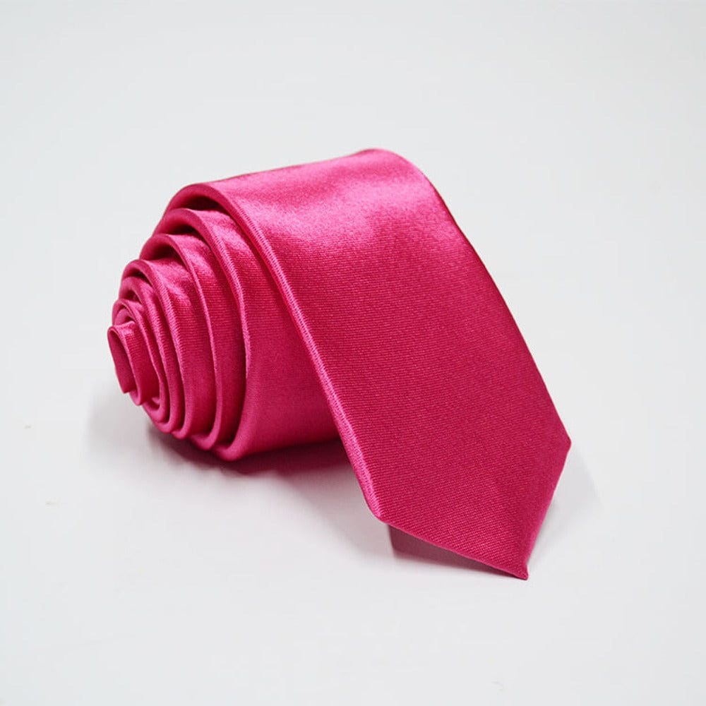 solovedress Women's Solid Color Satin Tie