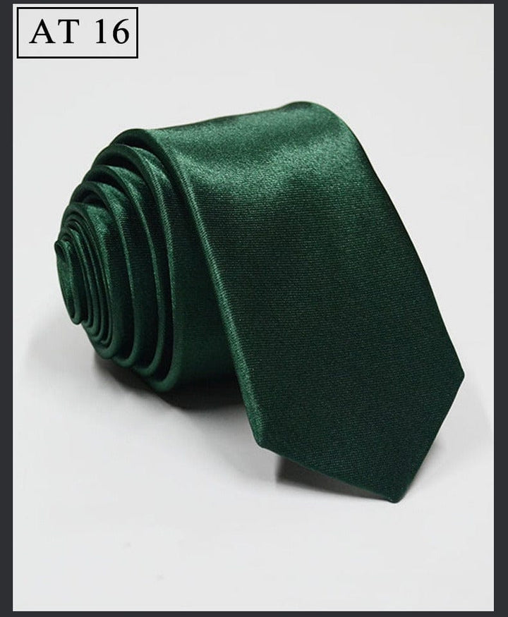 solovedress Women's Solid Color Satin Tie
