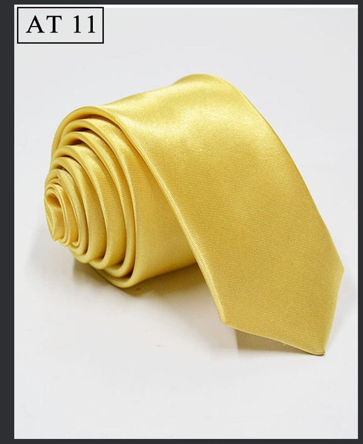 solovedress Women's Solid Color Satin Tie