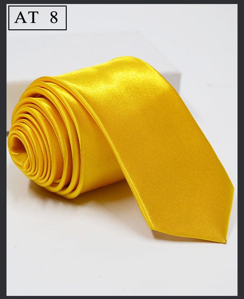 solovedress Women's Solid Color Satin Tie