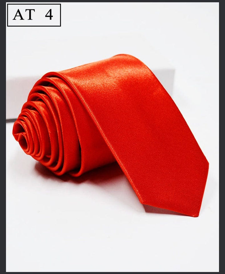 solovedress Women's Solid Color Satin Tie