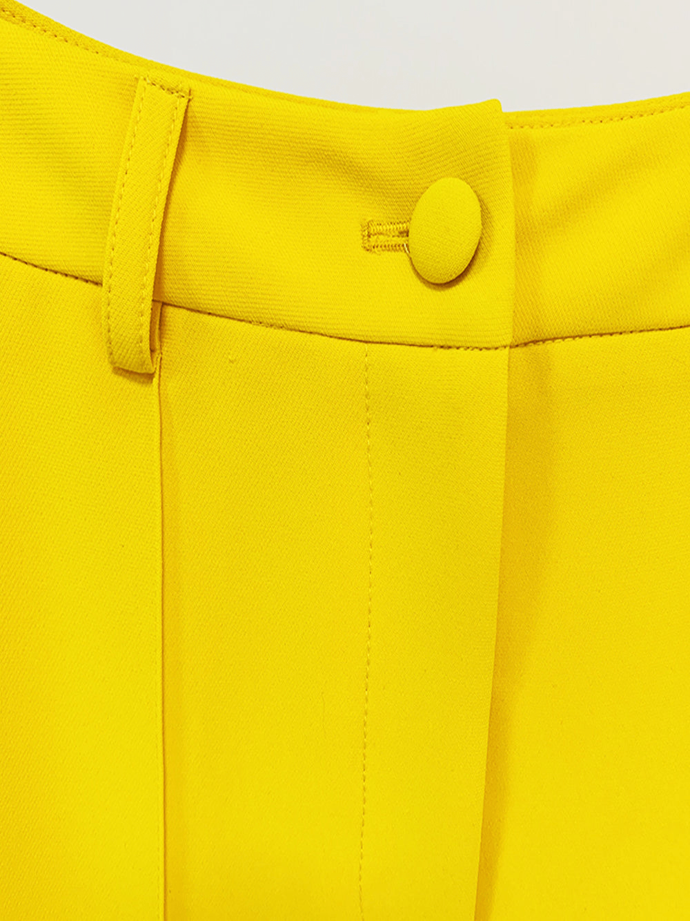 solovedress Yellow 2 Piece Peak Lapel Single Breasted Slim Fit Women's Suit